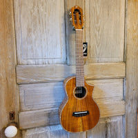 Ohana Tenor TK-7 All Solid Acacia Confort Edge Florentine Cutaway Ukulele h806