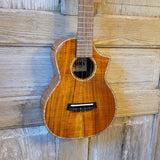 Ohana Tenor TK-7 All Solid Acacia Confort Edge Florentine Cutaway Ukulele h806