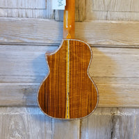 Ohana Tenor TK-7 All Solid Acacia Confort Edge Florentine Cutaway Ukulele h806