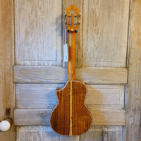 Ohana Tenor TK-7 All Solid Acacia Confort Edge Florentine Cutaway Ukulele h806