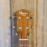 Ohana Concert CK-50G All Solid Cedar / Rosewood Ukulele h816