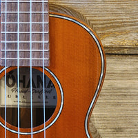 Ohana Concert CK-50G All Solid Cedar / Rosewood Ukulele h817