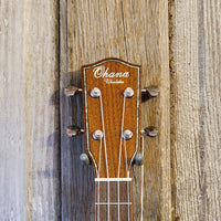 Ohana Concert CK-50G All Solid Cedar / Rosewood Ukulele h818