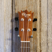 Ohana Concert Pineapple PKC-25G All Solid Mahogany Gloss Ukulele h819