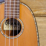 Ohana Concert Pineapple PKC-50G All Solid Cedar / Mahogany Ukulele h827