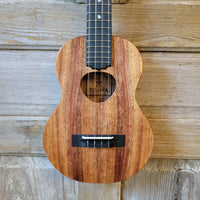 KoAloha Tenor Slimline Pikake All Solid Koa KTM-S10 Ukulele w/ Thinline Hard Case h829