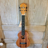 KoAloha Tenor Slimline Pikake All Solid Koa KTM-S10 Ukulele w/ Thinline Hard Case h829