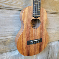 KoAloha Tenor Slimline Pikake All Solid Koa KTM-S10 Ukulele w/ Thinline Hard Case h829