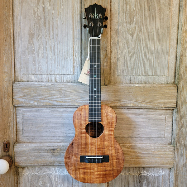 KoAloha Tenor All Solid Koa KTM-00 Gloss Made in Hawaii Ukulele w/ Hardcase h832