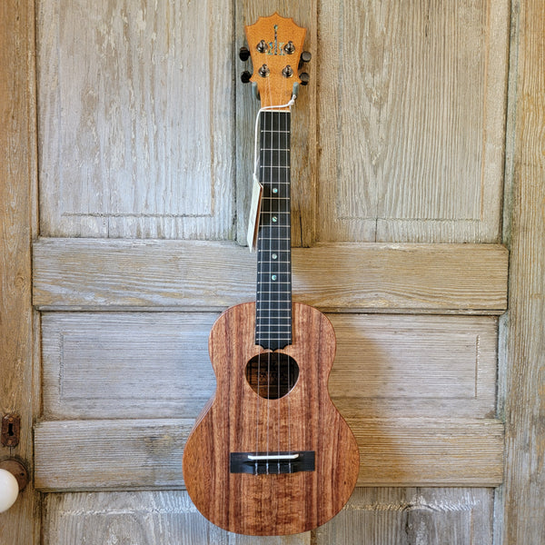 KoAloha Tenor All Solid Koa KTM-10 Pikake Satin Made in Hawaii Ukulele w/ Hardcase h833