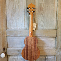KoAloha Tenor All Solid Koa KTM-10 Pikake Satin Made in Hawaii Ukulele w/ Hardcase h833