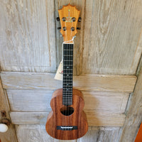 KoAloha Tenor All Solid Koa KTM-10 Pikake Satin Made in Hawaii Ukulele w/ Hardcase h835