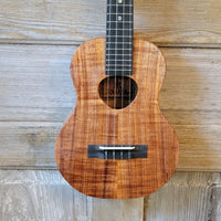 KoAloha Tenor All Solid Koa KTM-00 Gloss Made in Hawaii Ukulele w/ Hardcase h837