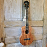 KoAloha Tenor All Solid Koa KTM-00 Gloss Made in Hawaii Ukulele w/ Hardcase h837