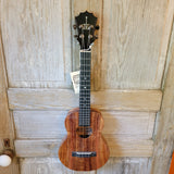 KoAloha Tenor Slimline All Solid Koa KTM-S00P Gloss LR Baggs Pickup Ukulele w/ Thinline Hard Case h838