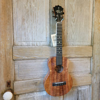 KoAloha Tenor Slimline All Solid Koa KTM-S00P Gloss LR Baggs Pickup Ukulele w/ Thinline Hard Case h838