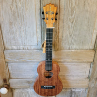 KoAloha Tenor Slimline Pikake All Solid Koa KTM-S10P Satin Finish with LR Baggs Pickup Ukulele w/ Thinline Hard Case h839