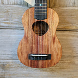 KoAloha Soprano Solid Koa KSM-10 Pikake Satin Finish Made in Hawaii Ukulele w/ Hard Case h840