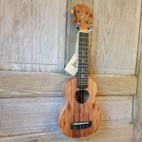KoAloha Soprano Solid Koa KSM-10 Pikake Satin Finish Made in Hawaii Ukulele w/ Hard Case h840