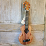 KoAloha Soprano Solid Koa KSM-10 Pikake Satin Finish Made in Hawaii Ukulele w/ Hard Case h840