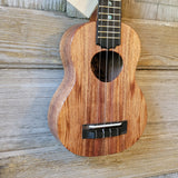 KoAloha Soprano Solid Koa KSM-10 Pikake Satin Finish Made in Hawaii Ukulele w/ Hard Case h840