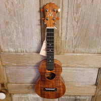 KoAloha Concert Pikake All Solid Koa KCM-10 Satin Made in Hawaii Ukulele w/ Hardcase h842