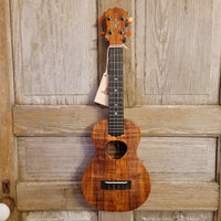 KoAloha Concert Pikake All Solid Koa KCM-10 Satin Made in Hawaii Ukulele w/ Hardcase h842