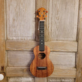 KoAloha Concert Pikake All Solid Koa KCM-10 Satin Made in Hawaii Ukulele w/ Hardcase h843