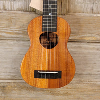 KoAloha Soprano Solid Koa KSM-00 Gloss Made in Hawaii Ukulele w/ Hard Case h844