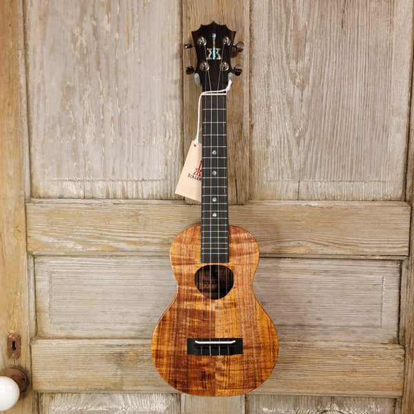 KoAloha Concert All Solid Koa Gloss KCM-00 Made in Hawaii Ukulele w/ Hardcase h845