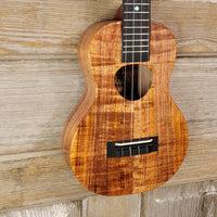 KoAloha Concert All Solid Koa Gloss KCM-00 Made in Hawaii Ukulele w/ Hardcase h845