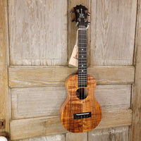 KoAloha Concert All Solid Koa Gloss KCM-00 Made in Hawaii Ukulele w/ Hardcase h845