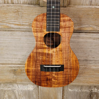 KoAloha Concert All Solid Koa Gloss KCM-00 Made in Hawaii Ukulele w/ Hardcase h845