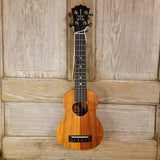 KoAloha Super Soprano Long Neck Solid Koa KSM-02 Made in Hawaii Ukulele w/ Hardcase h846