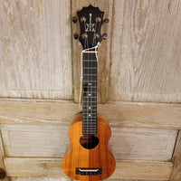 KoAloha Super Soprano Long Neck Solid Koa KSM-02 Made in Hawaii Ukulele w/ Hardcase h846