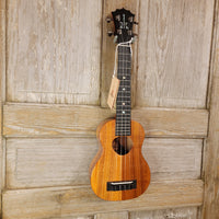 KoAloha Super Soprano Long Neck Solid Koa KSM-02 Made in Hawaii Ukulele w/ Hardcase h846