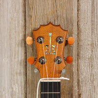 KoAloha Super Soprano Long Neck Solid Koa KSM-12 Pikake Satin Finish Made in Hawaii Ukulele w/ Hard Case h847