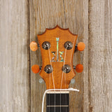 KoAloha Super Soprano Long Neck Solid Koa KSM-12 Pikake Satin Finish Made in Hawaii Ukulele w/ Hard Case h847