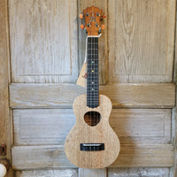 KoAloha Concert All Solid Mango KCM-10MG Pikake Satin Finish Made in Hawaii Ukulele w/ Hardcase h849