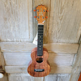 KoAloha Concert Pikake All Solid Koa KCM-10 Satin Made in Hawaii Ukulele w/ Hardcase h850