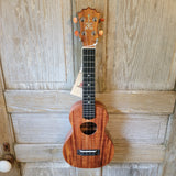 KoAloha Concert Pikake All Solid Koa KCM-10 Satin Made in Hawaii Ukulele w/ Hardcase h853