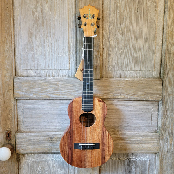 KoAloha Tenor All Solid Koa KTM-10 Pikake Satin Made in Hawaii Ukulele w/ Hardcase h856