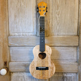 KoAloha Tenor All Solid Mango KTM-10MG Pikake Satin Finish Made in Hawaii Ukulele w/ Hardcase h858