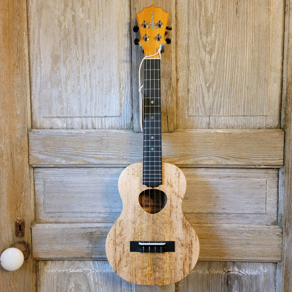 KoAloha Tenor All Solid Mango KTM-10MG Pikake Satin Finish Made in Hawaii Ukulele w/ Hardcase h858