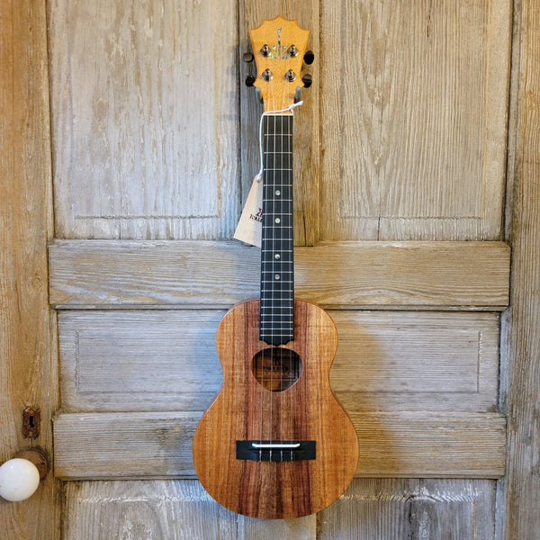 KoAloha Tenor Slimline Pikake All Solid Koa KTM-S10 Ukulele w/ Thinline Hard Case h859
