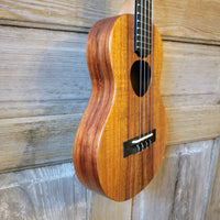 KoAloha Tenor Slimline Pikake All Solid Koa KTM-S10 Ukulele w/ Thinline Hard Case h859