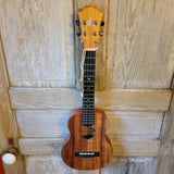 KoAloha Tenor Slimline Pikake All Solid Koa KTM-S10P Satin Finish with LR Baggs Pickup Ukulele w/ Thinline Hard Case h860