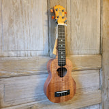KoAloha Soprano Solid Koa KSM-10 Pikake Satin Finish Made in Hawaii Ukulele w/ Hard Case h861
