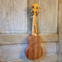 KoAloha Soprano Solid Koa KSM-10 Pikake Satin Finish Made in Hawaii Ukulele w/ Hard Case h861