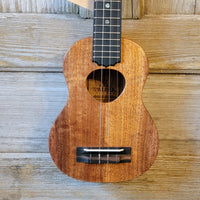 KoAloha Super Soprano Long Neck Solid Koa KSM-12 Pikake Satin Finish Made in Hawaii Ukulele w/ Hard Case h862